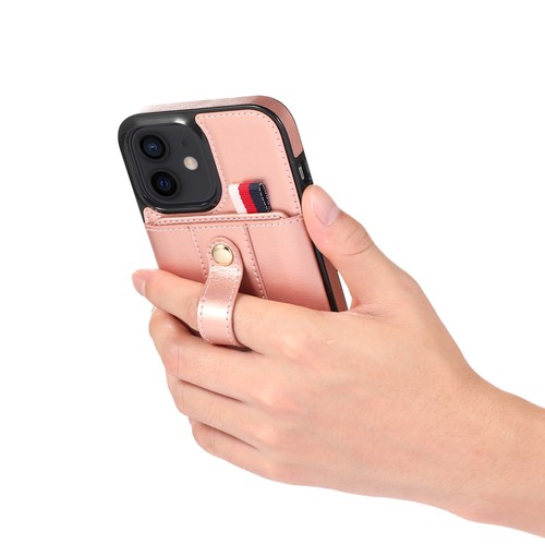 For iPhone 15 14 13 12 11 Pro Max PU Leather Hidden Wallet Card Slot Stand Case - Picture 61 of 68