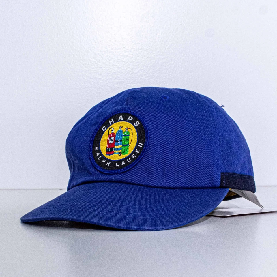 Sombrero de galleta de buceo Chaps Ralph Lauren de colección años 90 ropa de calle hip hop patín Foto 2 de 4