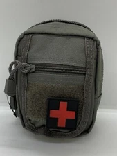STOCKED IFAK Mini  Trauma Medical First Aid Supply EMT MOLLE 2 V.5