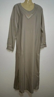 Jellabiya Galaba Jellaba Jilbab Abaya Robe Maxi Khimar Djellaba Dfin Gr. L - 3XL - Photo 1/2