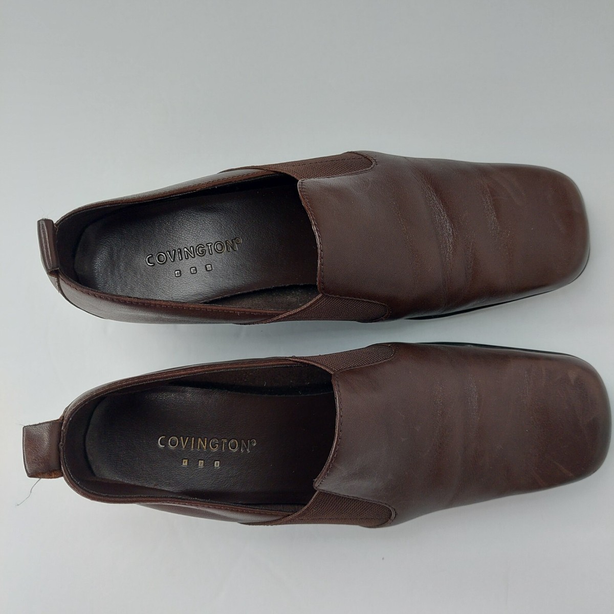 Covington Rich Brown Leather Loafers Covington Leather Loafers for Women | Mercari main image 4