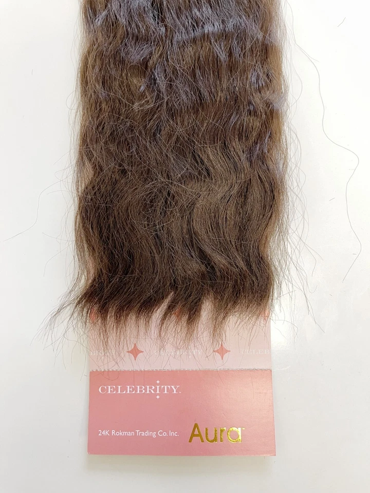 Blended Human Hair Super Wave Bulk Wet Wavy for Braiding 16-24'' Select Colors - Image 3 of 4