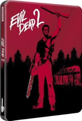 ''EVIL DEAD 2'' - Sam Raimi Horror Kult - ltd BLU RAY STEELBOOK (engl. OV) neu/OVP