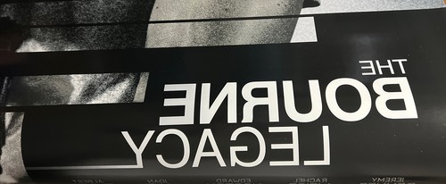 2012 THE BOURNE LEGACY Original Film Poster, 27x40 D/S, GILROY, RENNER, WEISZ - Picture 7 of 7