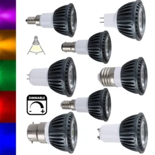 Dimmable LED Spotlight 5W Lighting 36degree Living Downlight 3000k-6500k Bulbs