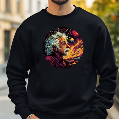 Albert Einstein Sweatshirt Kuschelig und Perfekt für jeden Anlass S bis 4XL