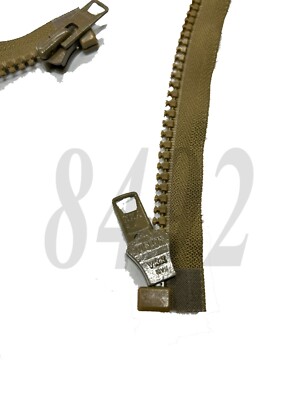 YKK Ferro ADAPT/Spiritus LV120 Zip On Panel Zippers, Sliders Side