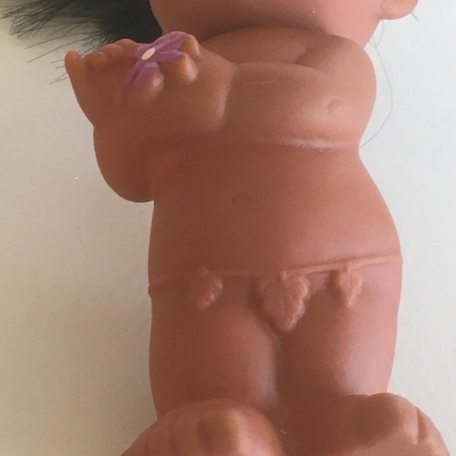 Vintage Rubber Hawaiian Hula Girl Doll Aloha 5” Doll Nude - Picture 12 of 12