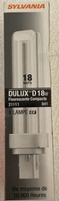 Sylvania CF18DD/841/ECO 18 watt DULUX D compact fluorescent lamp G24d-2 base