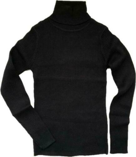 NEXT Black Girls Warm Knitted Ribbed 
