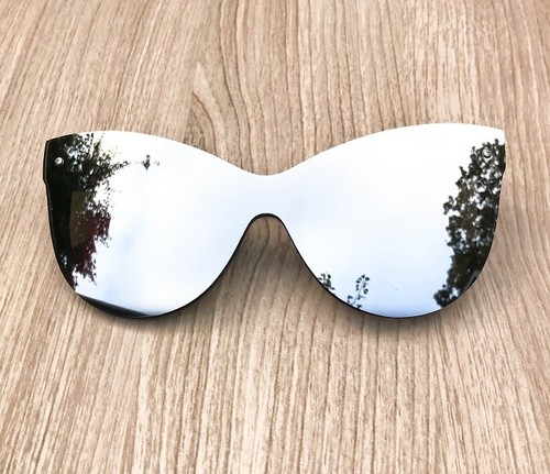 Oversized Large Cat Eye Butterfly Mirrored Shield Aviator HILLS Sunglasses 7310 - 第 2/13 張圖片