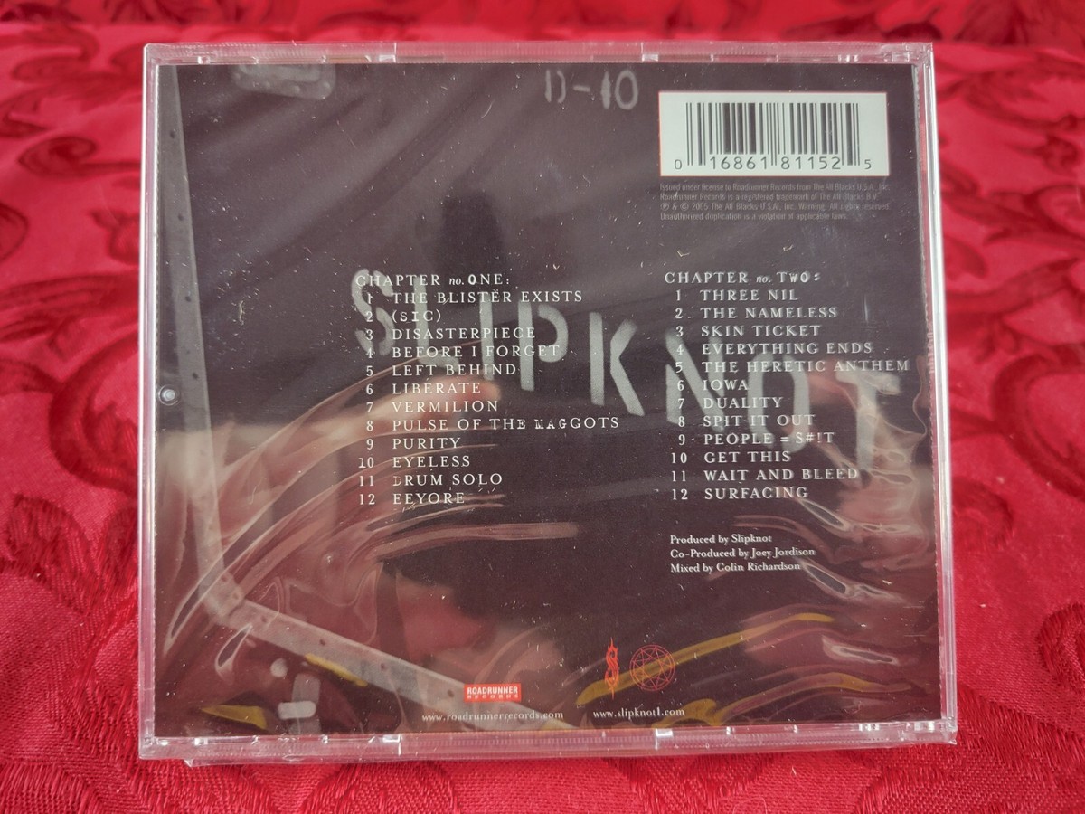 Slipknot - 9.0 LIVE (2005) Roadrunner Records 16861811525| eBay
