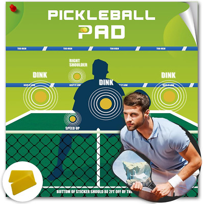 Dink Master Pickleball Practice Board with 2 Packs Squeegee for Vinyl - Convenie
