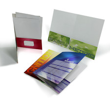 250 Custom Professionally printed 9 x 12 premium presentation folder, BEST PRICE