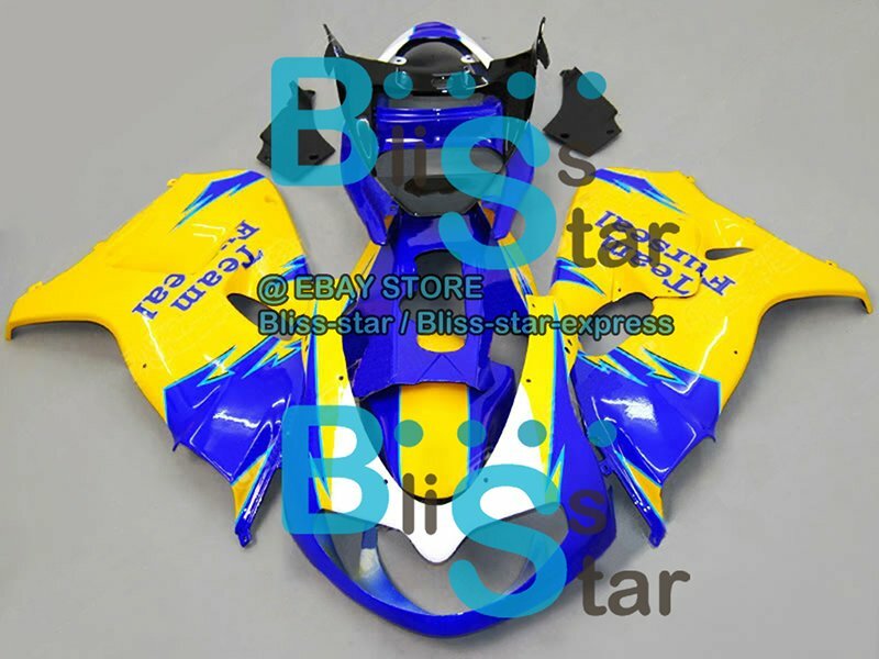 Yellow Blue INJECTION Fairing Kit Set Fit TL1000R 1998-2003 15 A5 item image