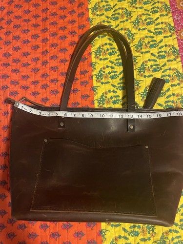 Portland Leather Company Women’s Leather Large Tote - Picture 7 of 7