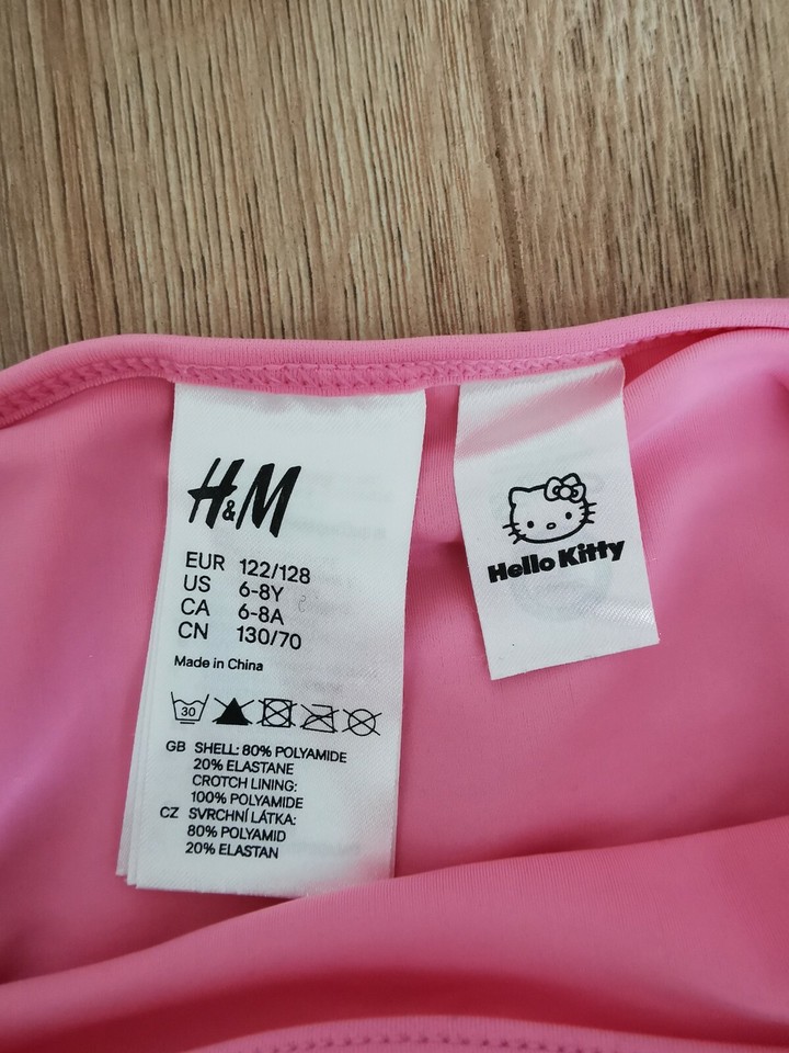 H&M Girls Children Swimming Costume Bikini Pink Swimsuit 68 years KIDS