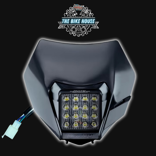 2015 - 2016 Noir Husky 16 LED Phare Super Bright Husqvarna Léger Te Fe - Photo 2 sur 5