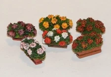1:35 Scene Model Resin Flower Pot (6 pcs) Unpainted