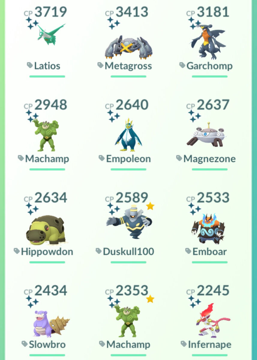 Trade Shiny Normal Pokemon - Pokemon Shiny Normal Go - Shiny - Read  Description