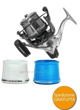 MULINELLO TRABUCCO EMERY XS SURF 8000 PESCA SURF CASTING 2 BOBINE IN EXTRA PTFE