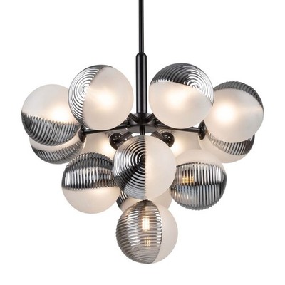 Artcraft Lighting AC11883 Bolla 25''W Chandelier - White