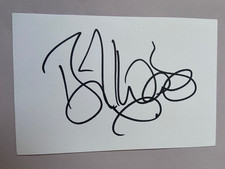 Bill Ward signed card A Knight of the Seven Kingdoms actor