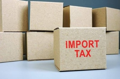 Taxes and terrif charges