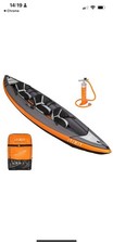 Inflatable 3 person Itiwit Kayak from Decathlon with 2 Paddles, pump and Bag.