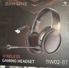 BINNUNE BW02 Wireless Gaming Headset with Microphone
