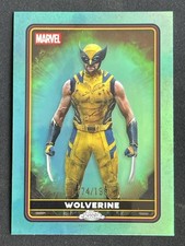 Wolverine 2025 Topps Chrome Deadpool Aqua Refractor /199 #30