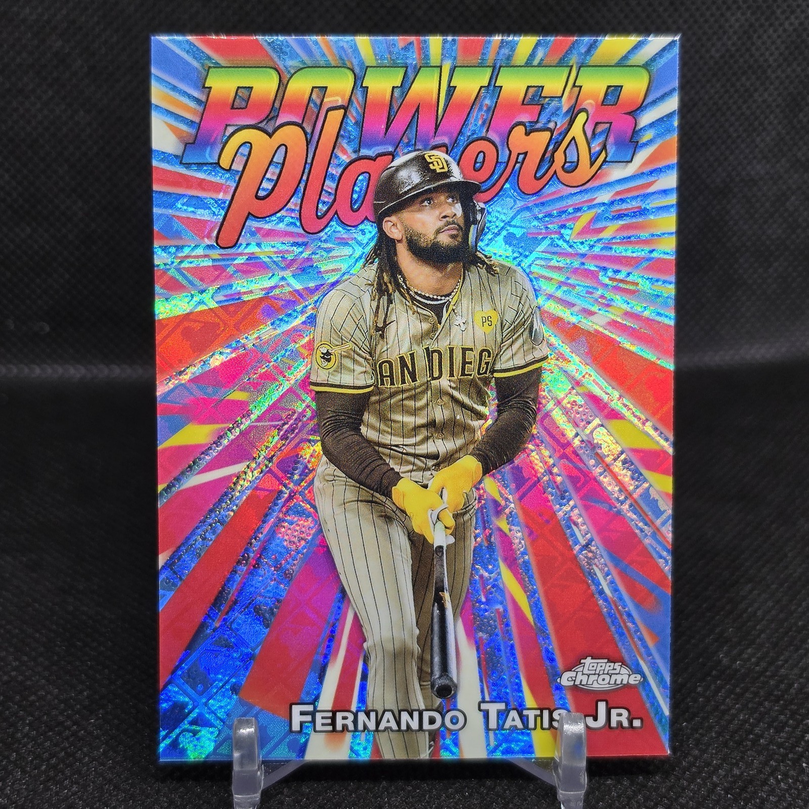 Fernando Tatis Jr. 2025 Topps Chrome Logofractor #PP-17 Power Players