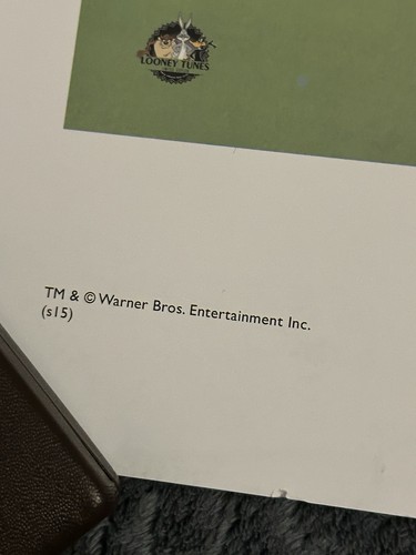 Warner Brothers Gang Animation Art Seriolithograph 32.5" x 18.5" - Picture 6 of 7