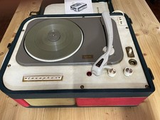 Giradischi Fonovaligia LESA PHON LF 52 DIAMANTE. Valvolare Anni 60.