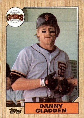 1987 Topps #46 Danny Gladden