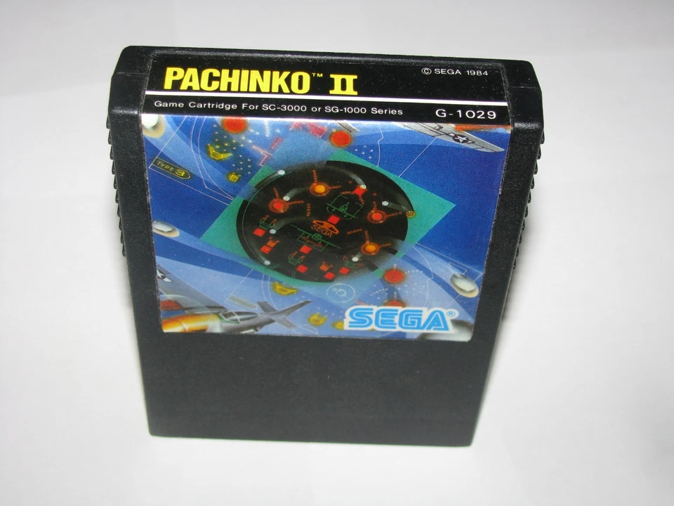 Pachinko II Sega SG-1000 SC-3000 SMS Japan import +Box Manual CIB US Seller - Image 3 of 4
