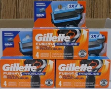 Gillette Fusion 5 Proglide Chill Fraicheur  Cartridges 12 Count