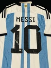 Lionel "Leo" Messi Signed Argentina Pro Style Soccer Jersey COA