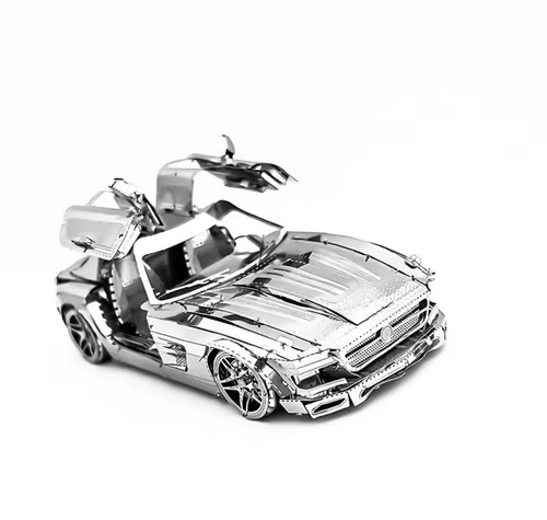 auto sportiva Puzzle in metallo 3D Kit di blocchi di costruzione Mecha - Foto 6 di 6