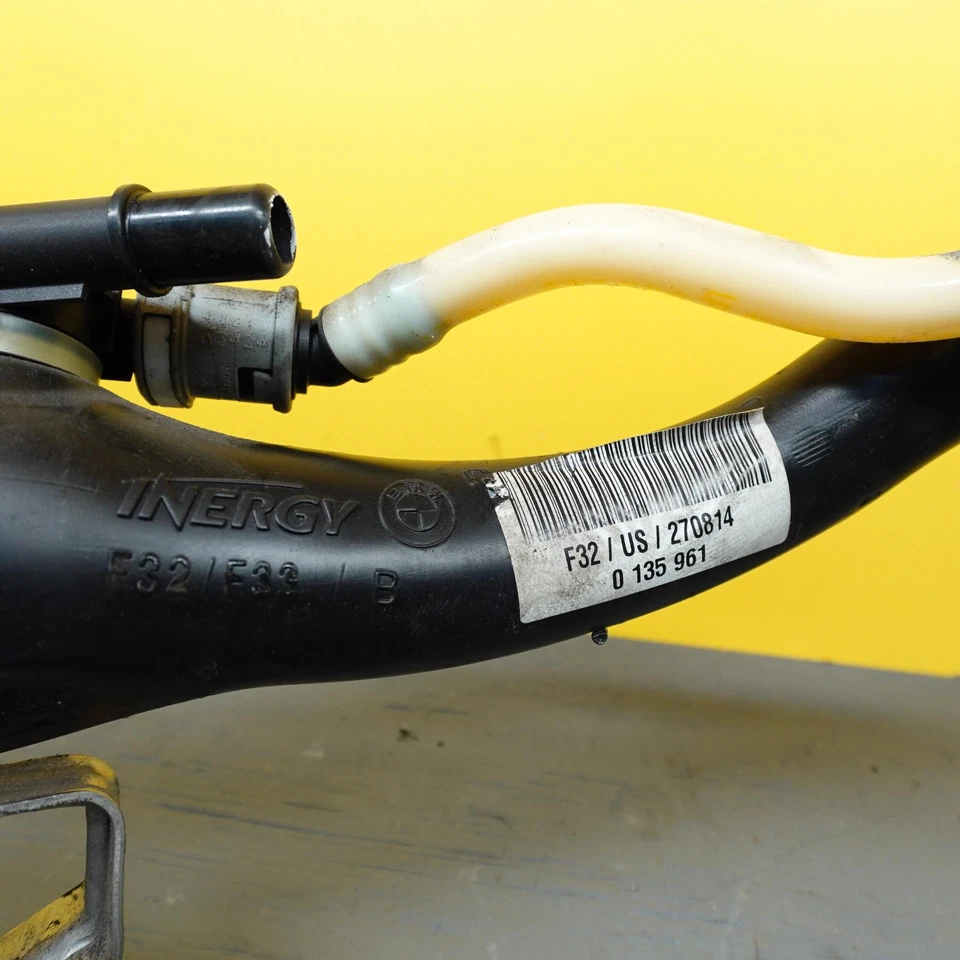 BMW 435i F32 F33 F36 2014-2018 tanque de gasolina llenado de combustible tubo de cuello manguera válvula de ventilación Foto 4 de 4