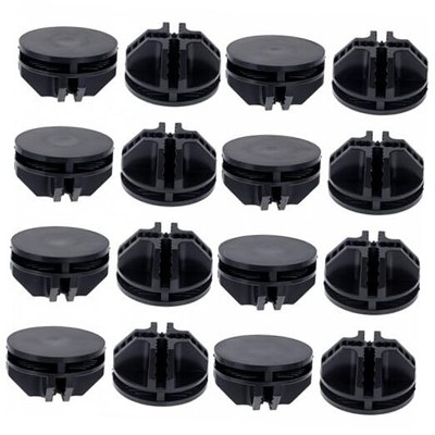 20Pcs Cube Connectors Black Plastic Connector Plastic Grid Cube Organizer 