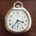 1936 Hamilton "Van Buren" Antique Pocket Watch Grade 912, 14K Gold Filled Case
