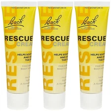 Bach Flower Remedies Rescue Cream 1 oz (30 g) (Pack of 3)