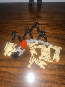 LEGO Bionicle Lot: Von Nebula 7145 Green Lantern 4528 Captain America 4597 Zesk