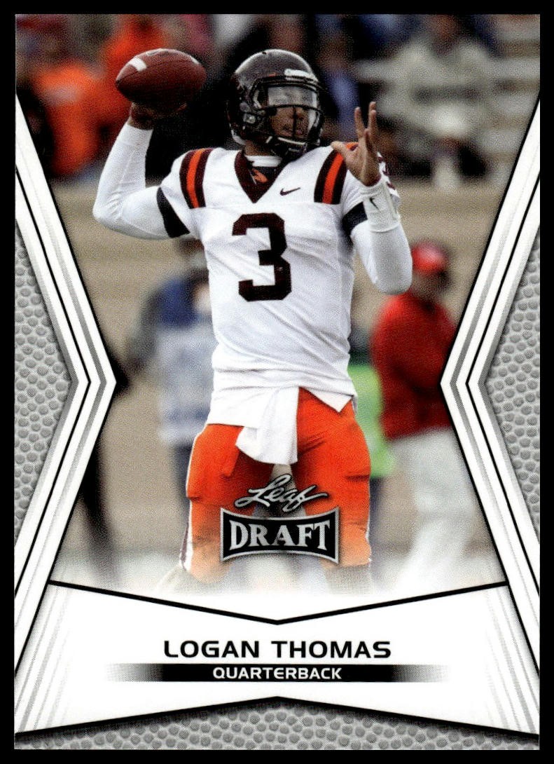 2014 Leaf Draft #36 Logan Thomas Gold