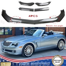 Front Bumper Lip Splitter Chin Spoiler Carbon Style For Chrysler Crossfire Srt-6 Front Bumper Lip Splitter Chin Spoiler Carbon Style For Chrysler Crossfire Srt-6