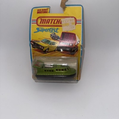 1972 Matchbox Superfast Green Rescue Hovercraft No. 2