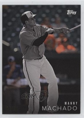 2018 On Demand Black & White Online Exclusive Background 8/25 Manny Machado 02xp