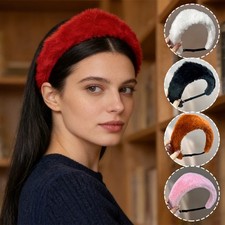 Fashion Hair Accessory For Women Plush Crown Tiara Headband For Party Wedding