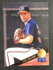 1993 LEAF Greg Maddux #326